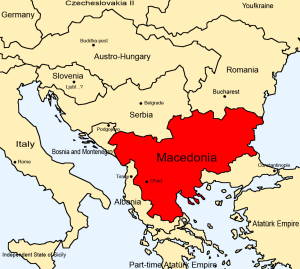 This is where Macedonia is!